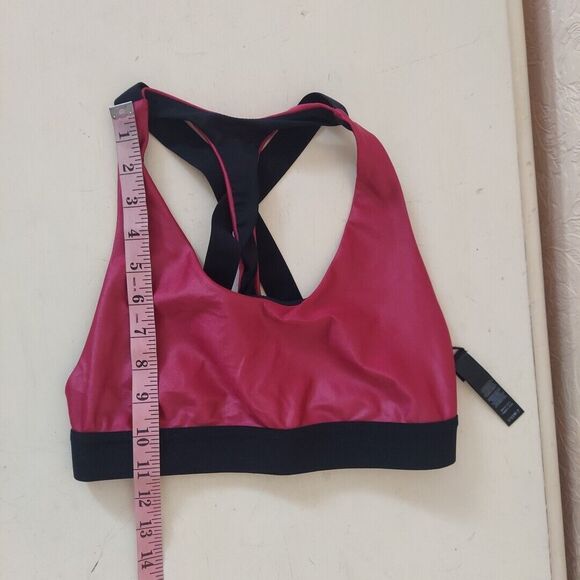 Koral By Ilana Kugel Pylon Sports Bra In Azalea/Black Sz Small - Picture 6 of 7
